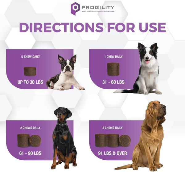 Nootie Progility Calming Aid with Melatonin Soft Chew Supplement for Dogs