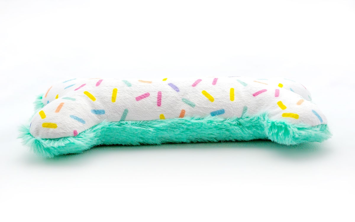 ThoozyPet Birthday Bone Plush Dog Toy