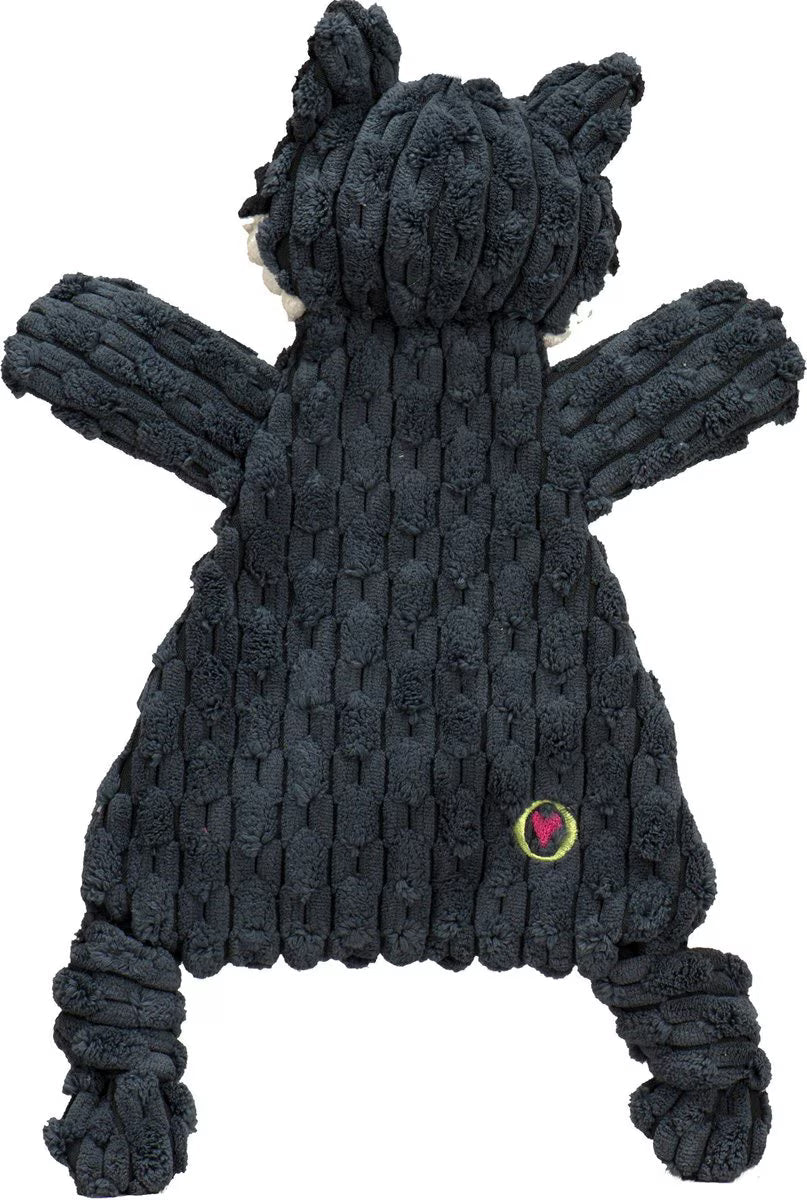 HuggleHounds Reggie Raccoon HuggleFlatties Plush Dog Toy