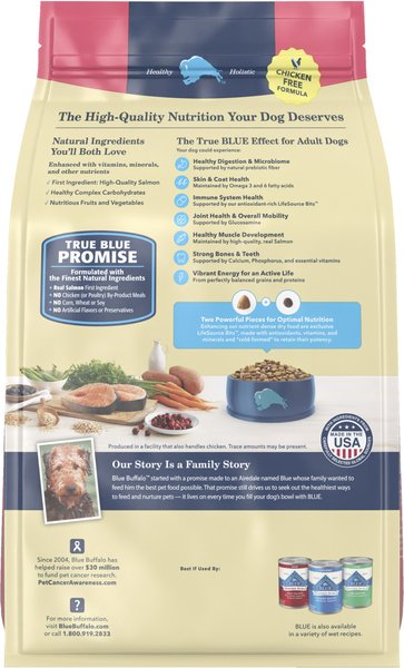 Blue Buffalo Life Protection Salmon & Brown Rice Recipe Adult Dry Dog Food