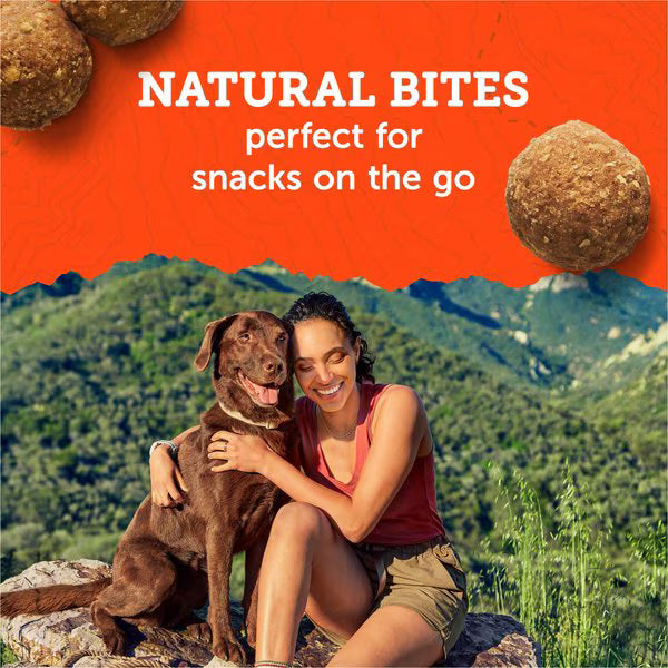 Zuke's Adventure Bites Peanut Butter & Oats Recipe Soft & Chewy Dog Treats