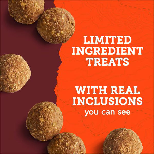 Zuke's Adventure Bites Peanut Butter & Oats Recipe Soft & Chewy Dog Treats