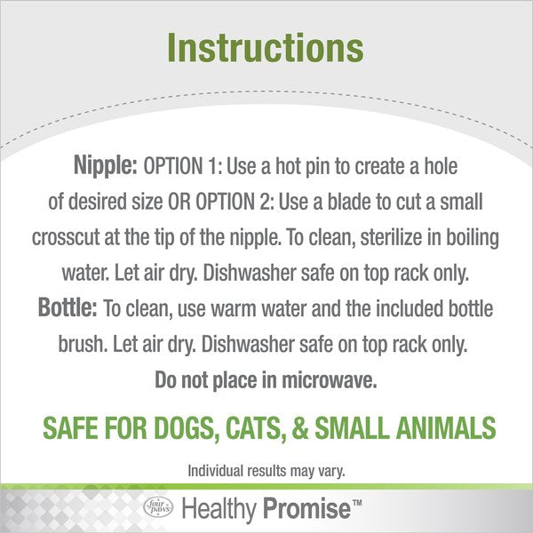 Four Paws Four Paws Pet Nurser Bottles for Dogs & Cats