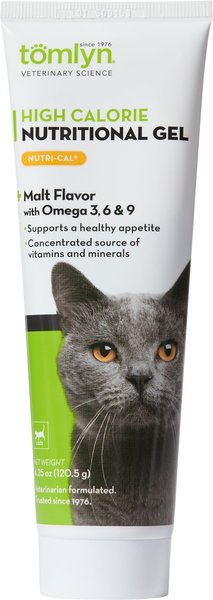Tomlyn Nutri-Cal Malt Flavored Gel High Calorie Supplement for Cats