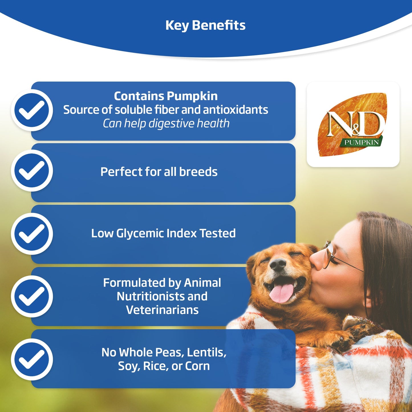 Farmina N&D Pumpkin Grain Free Duck, Pumpkin & Cantaloupe Medium & Maxi Adult Dry Dog Food