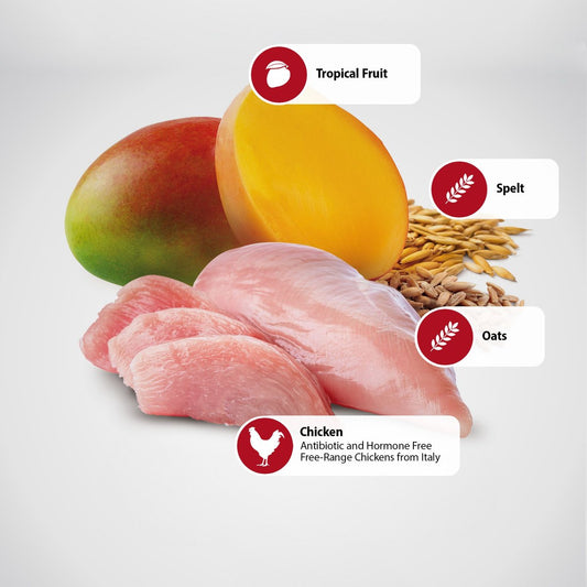 Farmina N&D Tropical Selection Chicken, Spelt, Oats & Tropical Fruits Neutered Adult Dry Cat Food