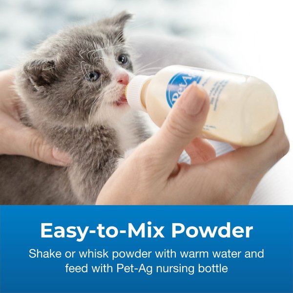 PetAg KMR Kitten Milk Replacer Powder Supplement for Cats