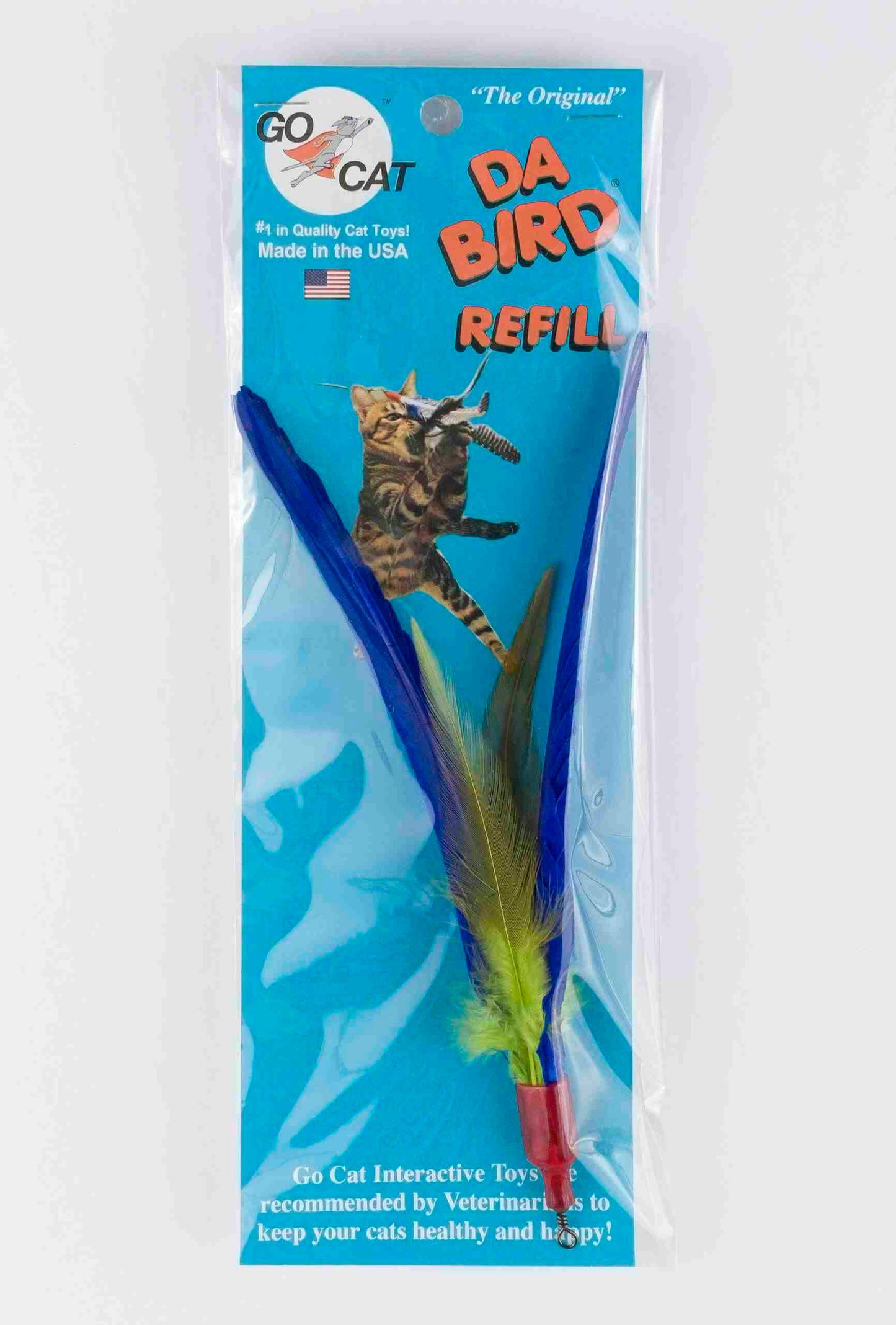 Go Cat Da Bird Refill (Assorted Colors)