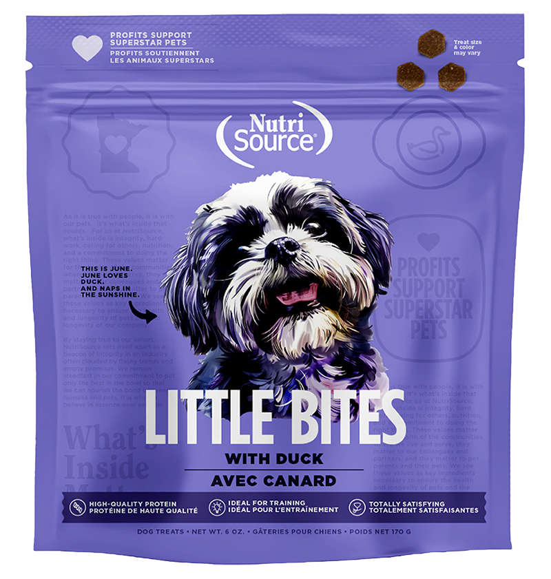 NutriSource Little Bites Duck Dog Treats