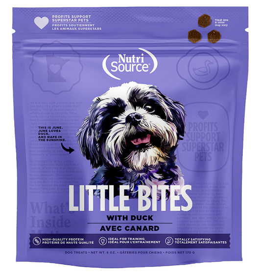 NutriSource Little Bites Duck Dog Treats