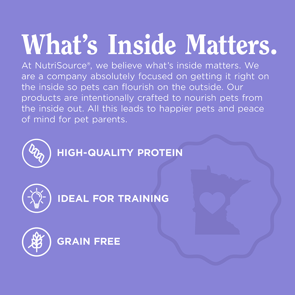 NutriSource Little Bites Grain Free Trout Dog Treats