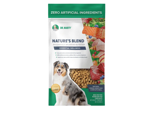 DR. MARTY Nature’s Blend Essential Wellness Freeze Dried Raw Dog Food