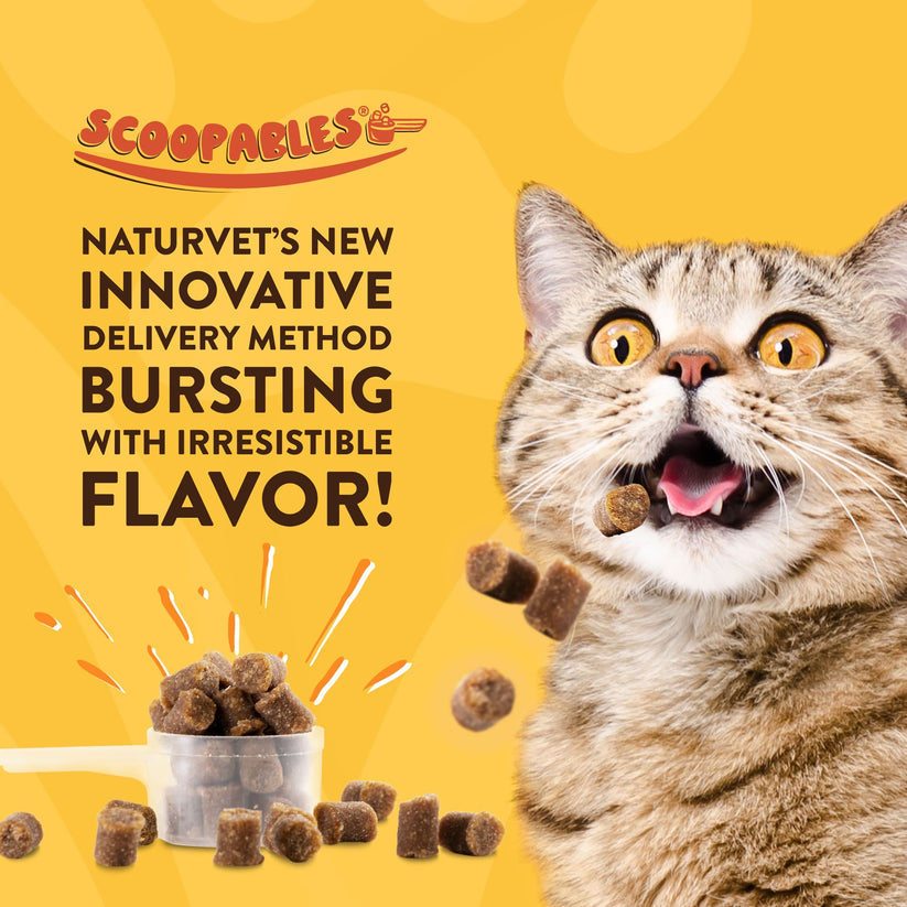 NaturVet Digestive Enzymes Daily Digestive Support Scoopables For Cats