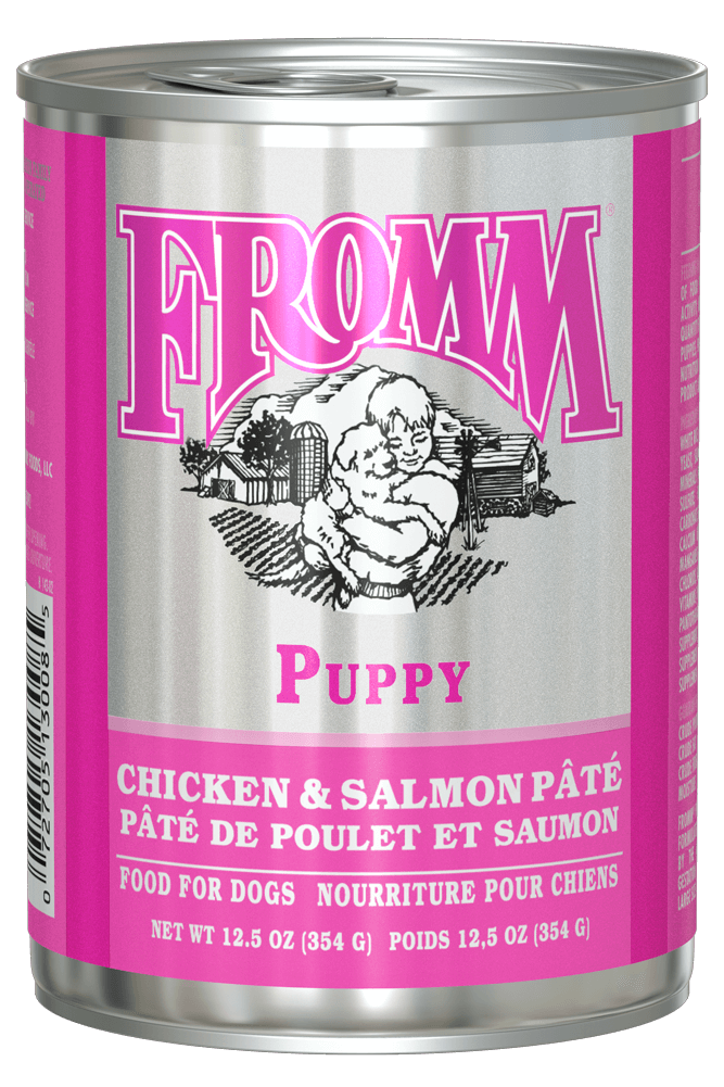 Fromm Classic Puppy Chicken & Salmon Pate Wet Dog Food