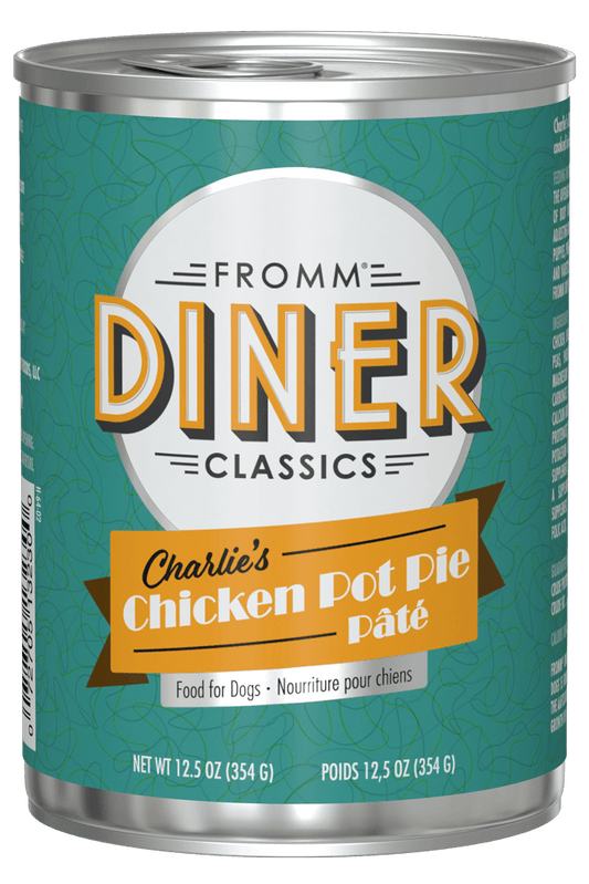 Fromm Diner Classics Charlie’s Chicken Pot Pie Pate Wet Dog Food
