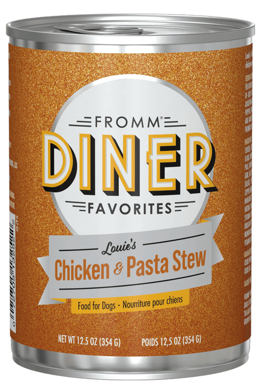 Fromm Diner Favorites Louie's Chicken & Pasta Stew Wet Dog Food