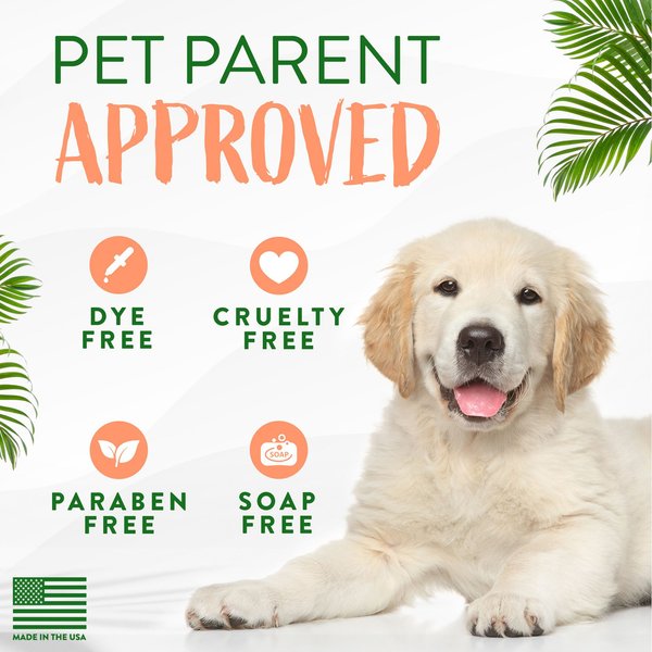 TropiClean Luxury 2-in-1 Papaya & Coconut Shampoo & Conditioner for Dogs
