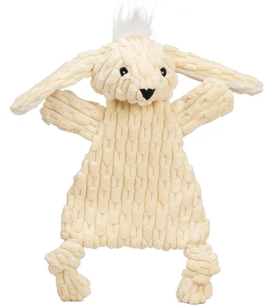HuggleHounds Bobbi Bunny HuggleFlatties Plush Dog Toy