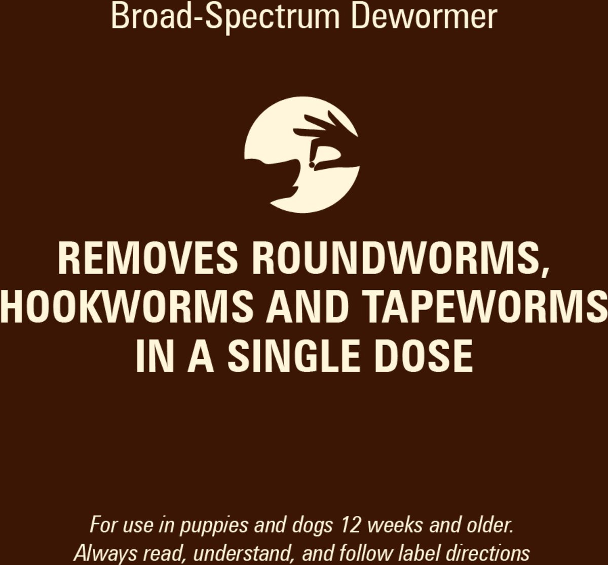 Sentry WormX Plus 7 Way Dewormer for Hookworms, Roundworm & Tapeworms for Small Breed Dogs