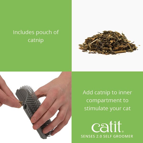 Catit Senses 2.0 Self Groomer Cat Brush