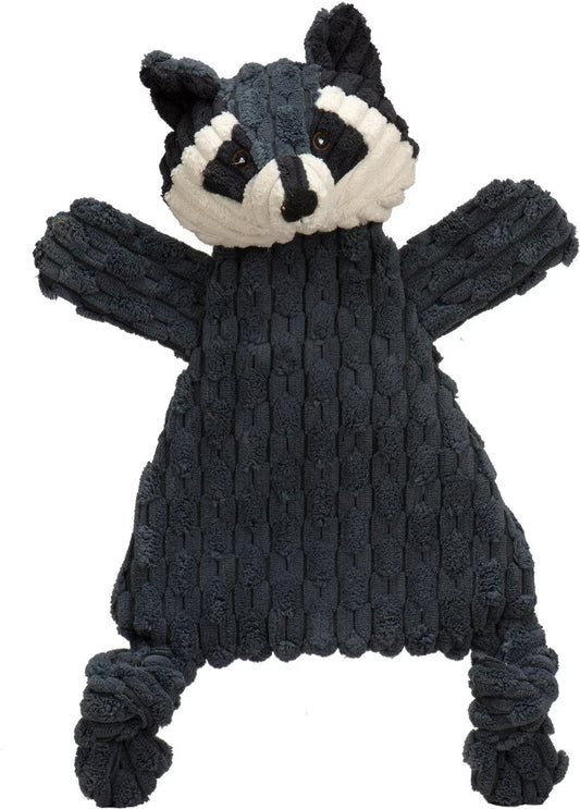 HuggleHounds Reggie Raccoon HuggleFlatties Plush Dog Toy