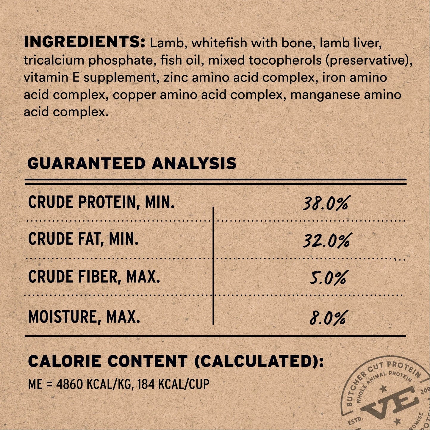 Vital Essentials Lamb & Whitefish Entree Soft Nibs Freeze-Dried Raw Dog Food